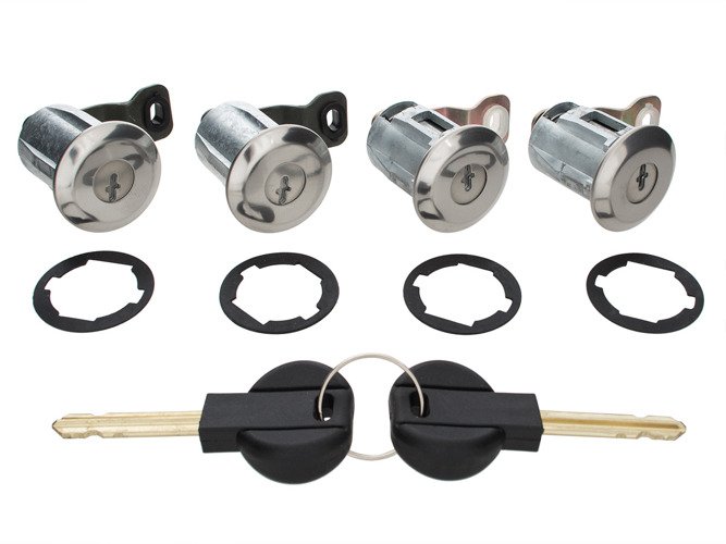 4x Türschloss Zylinder 2x Schlüssel für Partner Citroen Xsara Berlingo Picasso