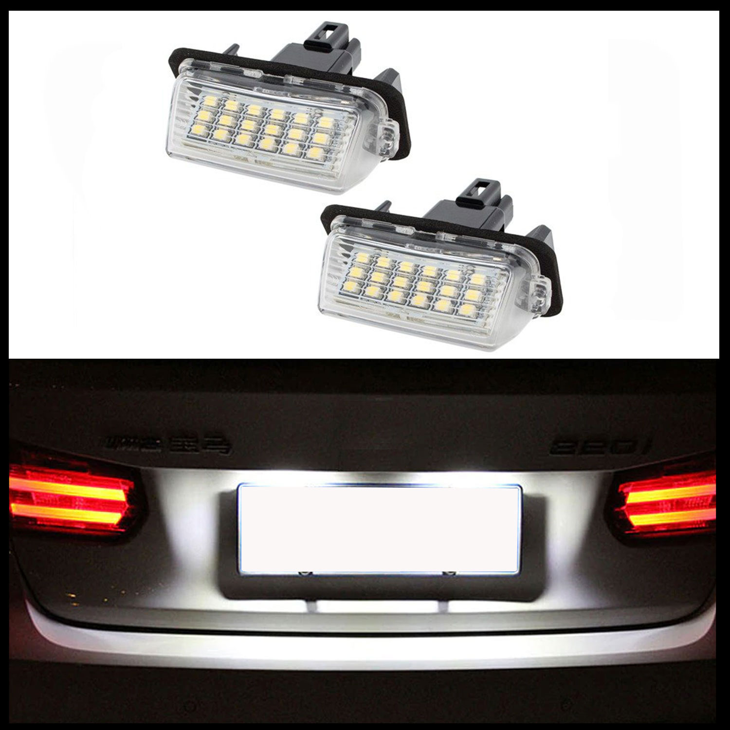 LED Kennzeichenbeleuchtung für Toyota Auris Avensis Camry Corolla Verso Yaris
