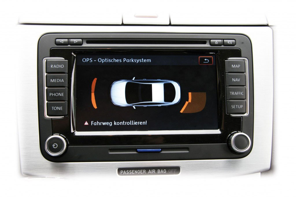 Nachrüst-Set Optisches Parksystem (OPS) für VW EOS