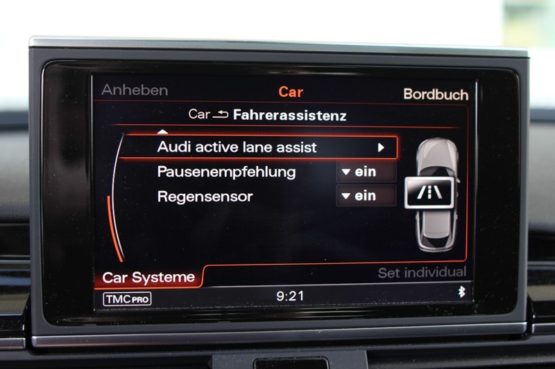 Active Lane Assist (Spurhalteassistent) inkl. Verkehrszeichenerkennung VZE für Audi A8 4H
