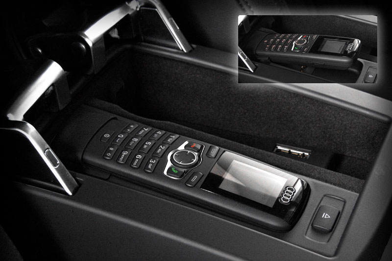 Nachrüst-Set SAP Bedienhörer Farbdisplay für Audi Q5 8R