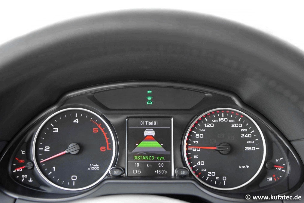Adaptive cruise control (ACC) für Audi A5 8T