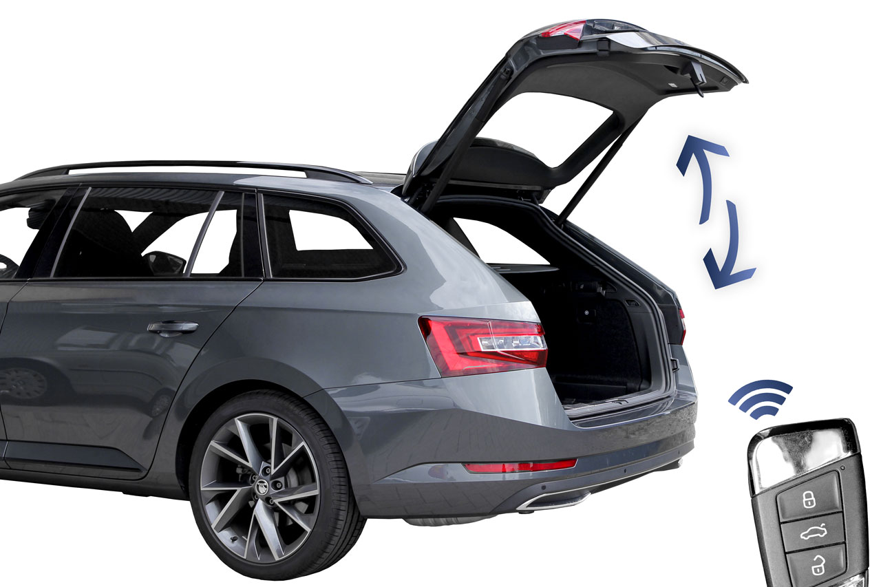 Nachrüst-Set elektrische Heckklappe für Skoda Suberb 3V Kombi
