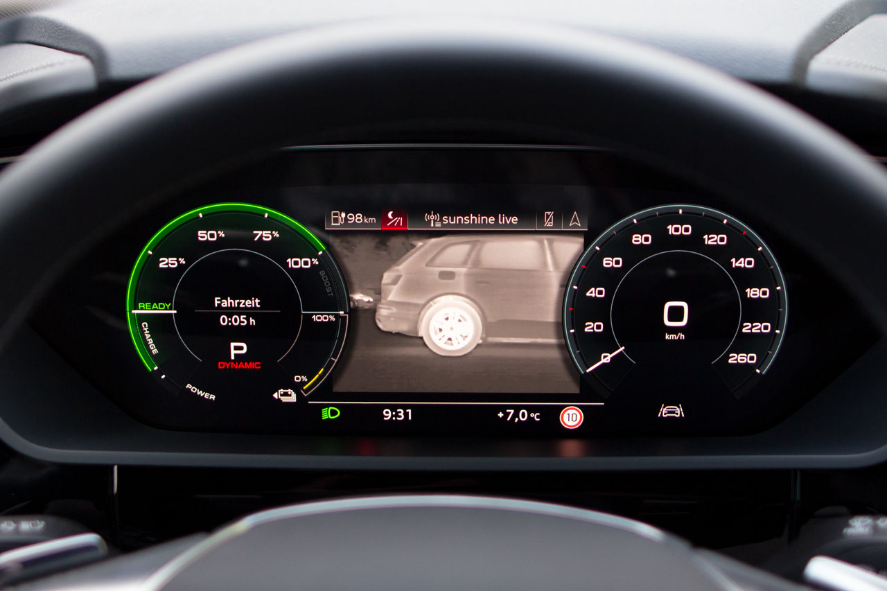 Komplettset Nachtsichtassistenten Night Vision für Audi Q8 4M