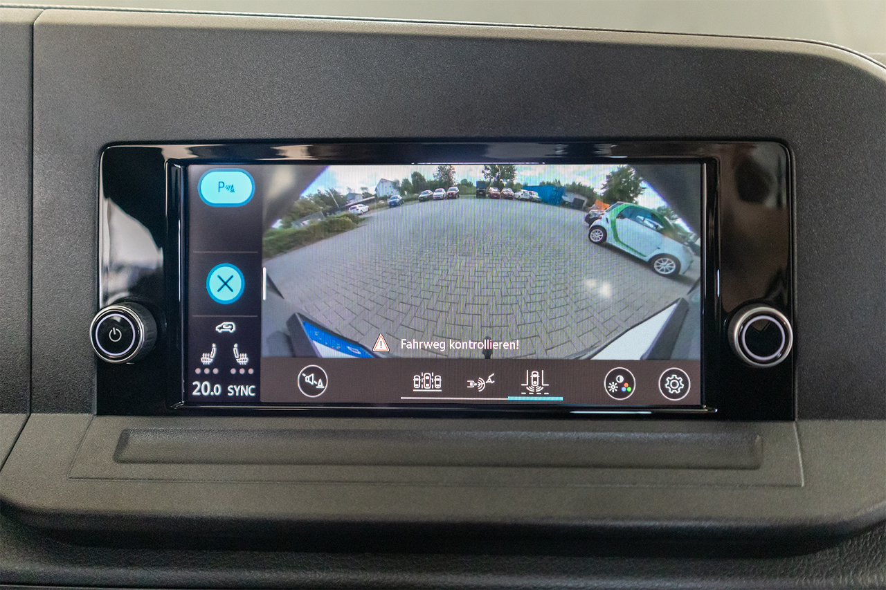 Komplettset Rückfahrkamera für VW Caddy SB