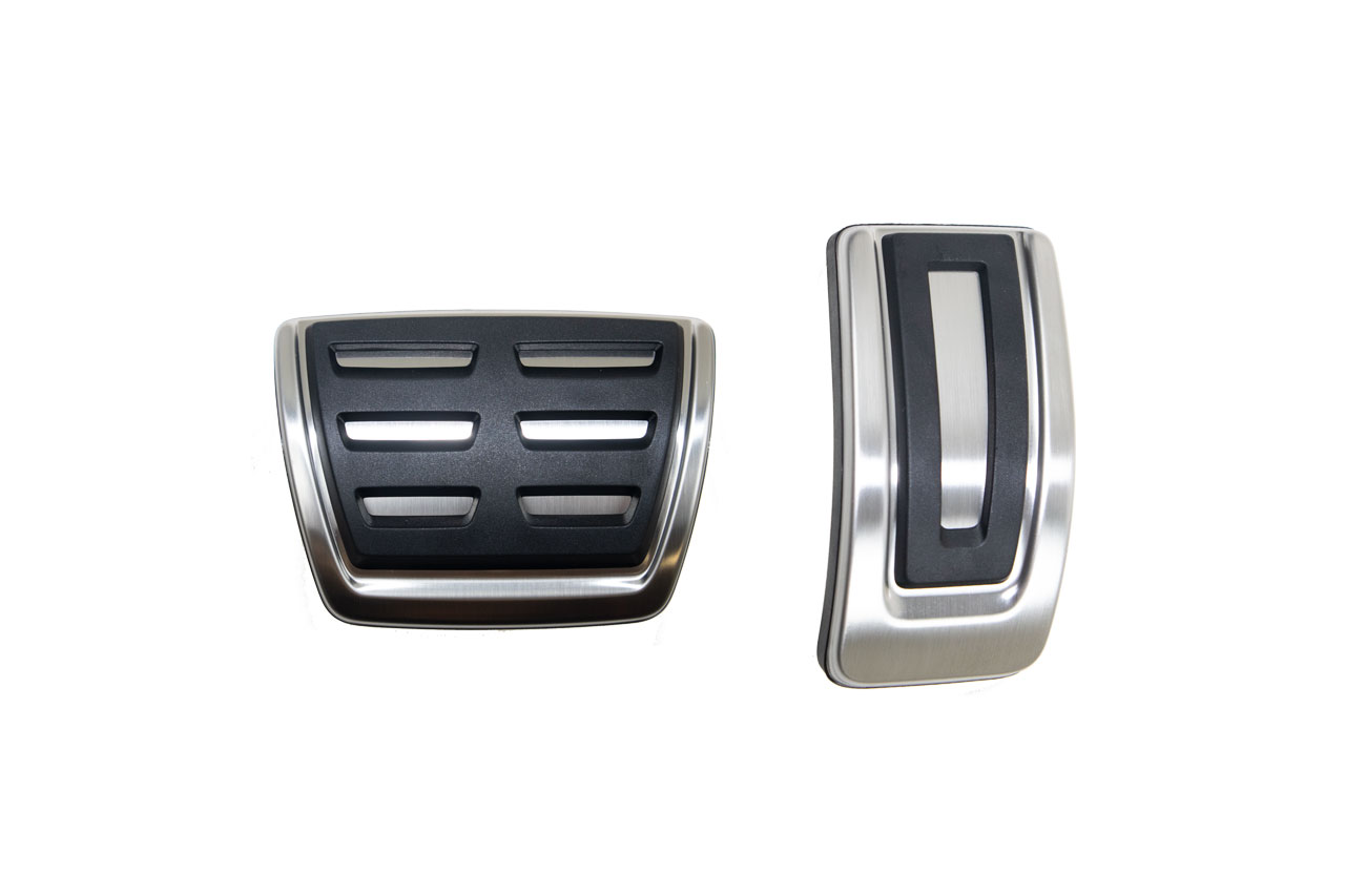 Originales Fußpedalset in Edelstahl für Skoda