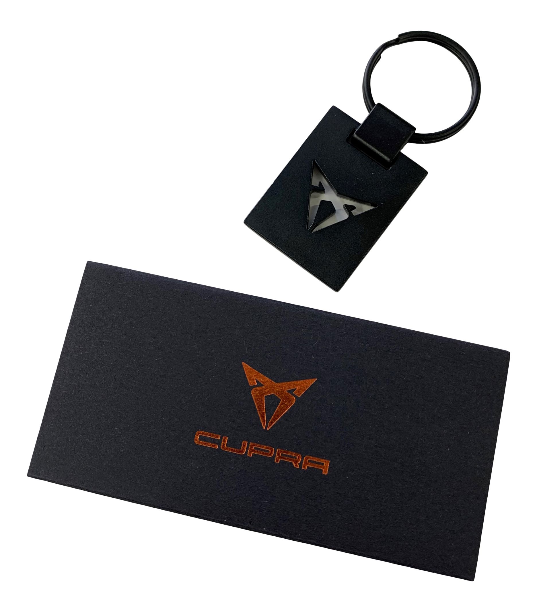 Original CUPRA Schlüsselanhänger Schlüssel Logo Schwarz Seat Cupra Leon Ateca