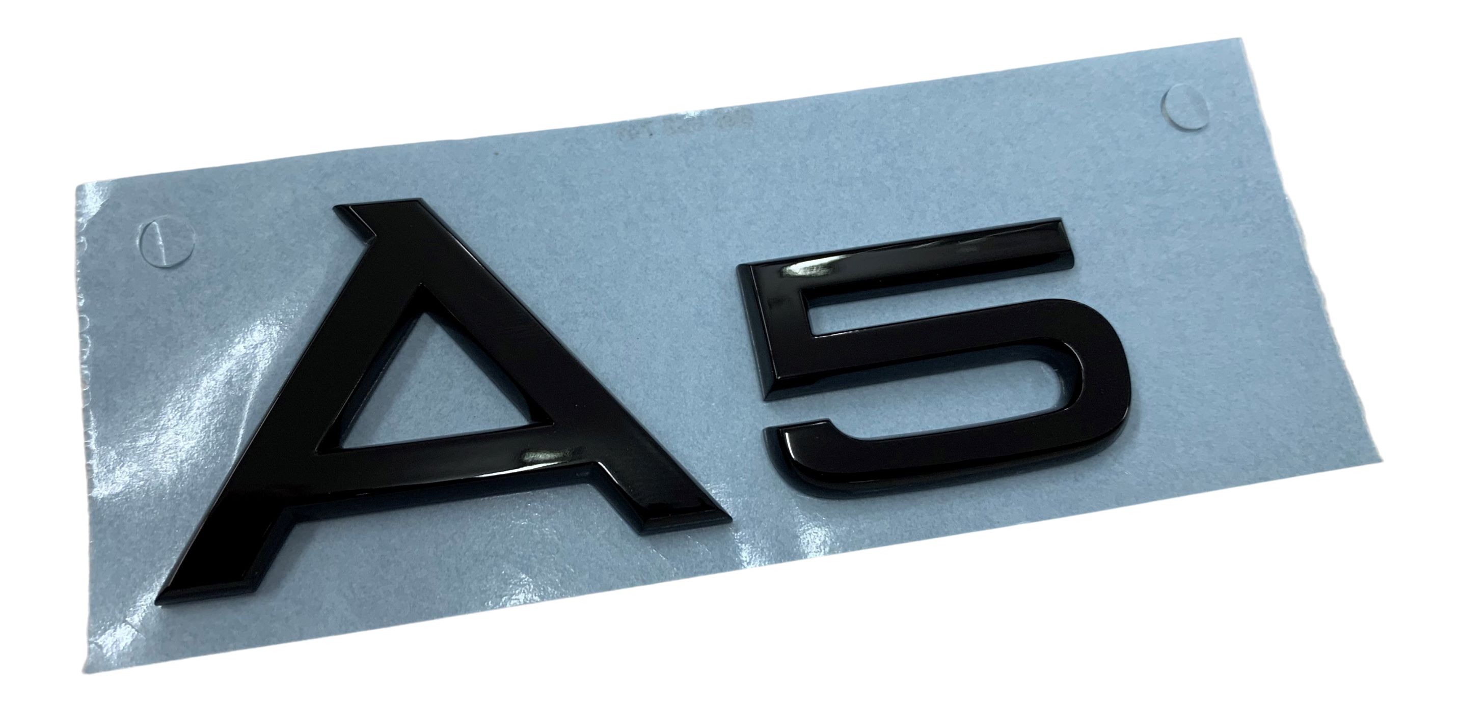 Original Audi A5 Black Edition Emblem Schriftzug Logo Schwarz A5 8T 8F F5