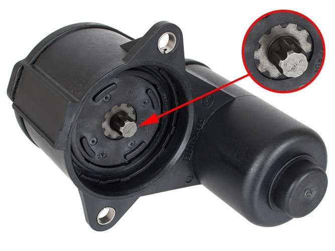 Stellmotor Feststellmotor Motor Elektrische Parkbremse 6 Torx für Audi A6 C6 4F