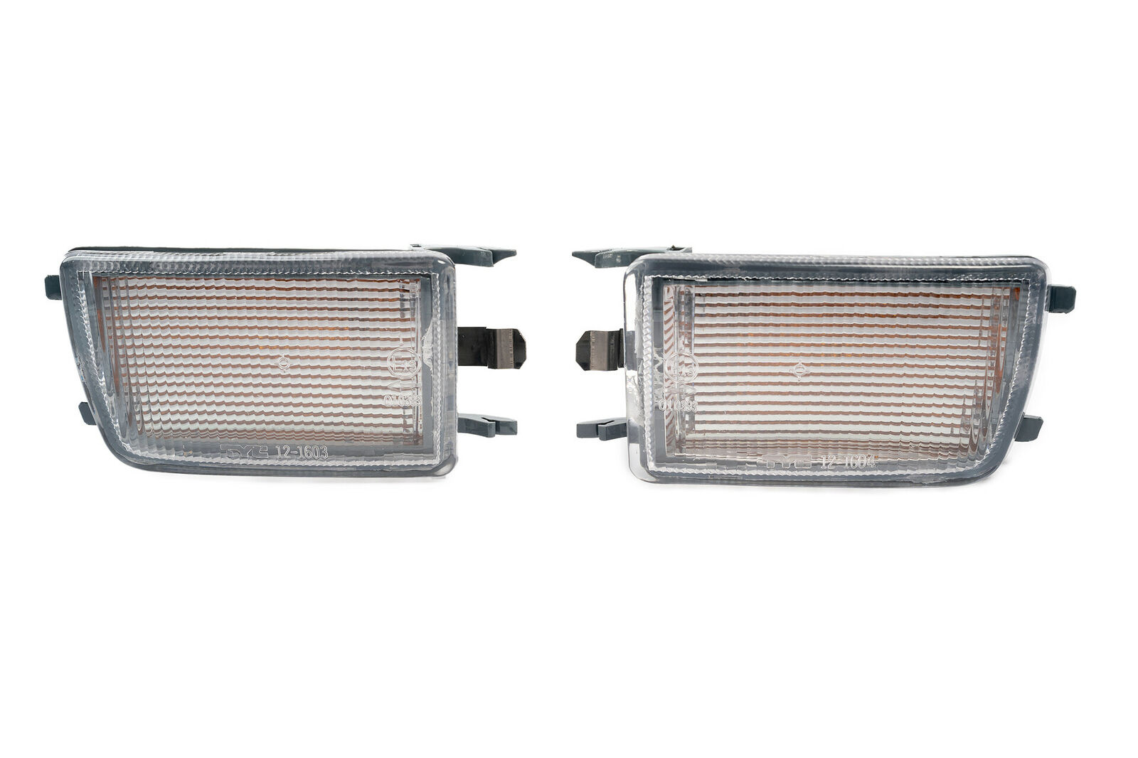 2x Frontblinker Blinker Stoßstangenblinker Weiß für VW Golf 3 III Vento 91-99