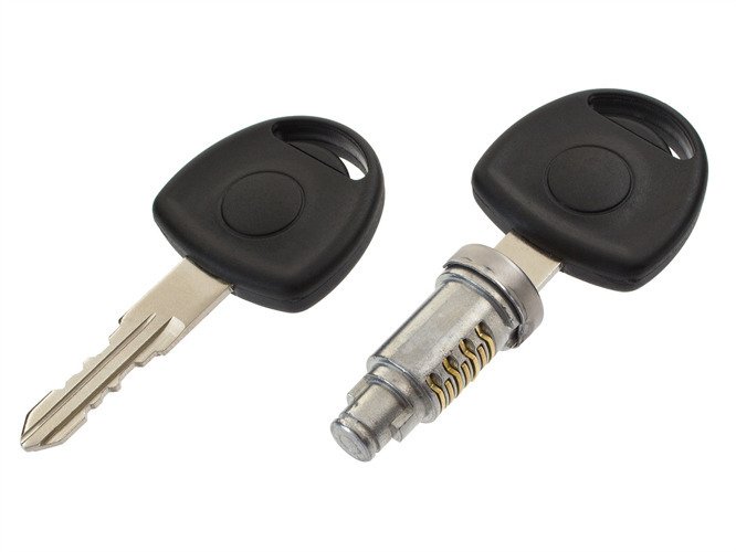 Türschloss LINKS = RECHTS 2x Schlüssel für Opel Corsa B Astra F Tigra A Combo