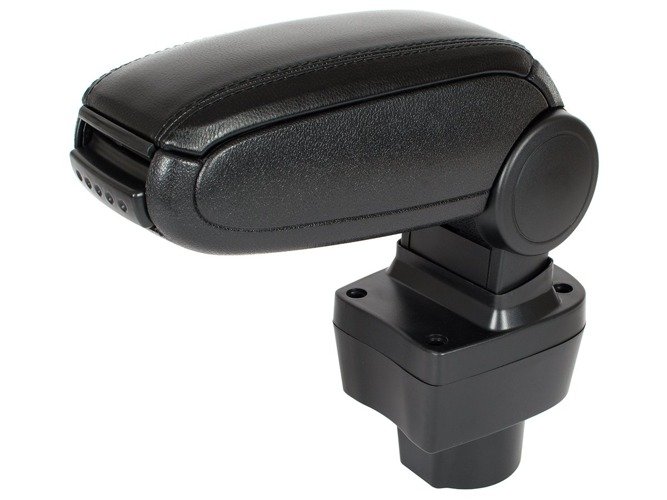 Mittelarmlehne Armlehne KLAPPBAR Leder Schwarz für Dacia Duster I ab 2010-2018