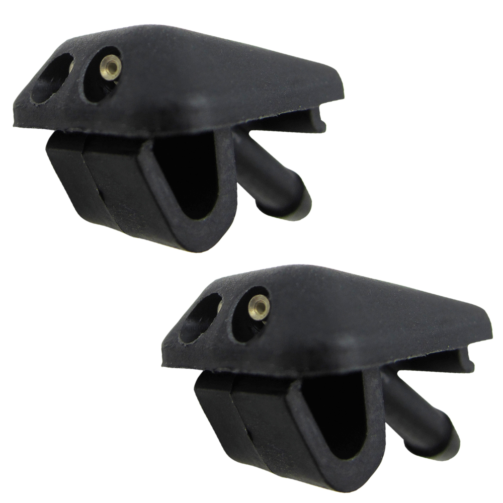 2x Scheibenwaschdüse Spritzdüse für Audi 80 B3 B4 90 100 C3 C4 200 A6 4A A4 B5
