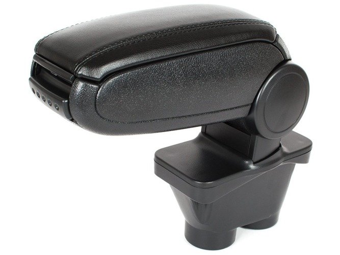 Mittelarmlehne Armlehne KLAPPBAR Leder Schwarz für Peugeot 208 ab 2012-