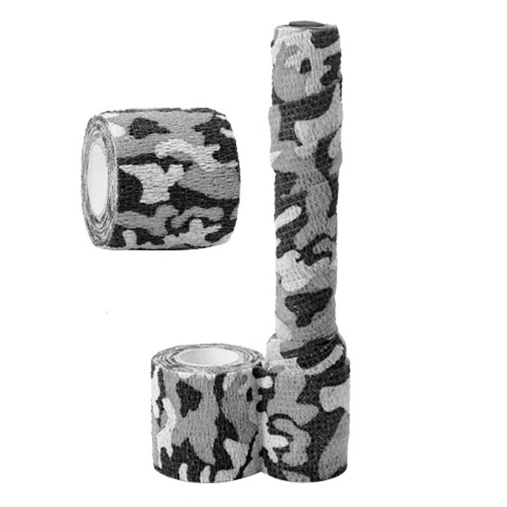 1,32€/m 4,5 Meter Camouflage Klebeband Tarnband Gewebeband Panzerband #7 Winter