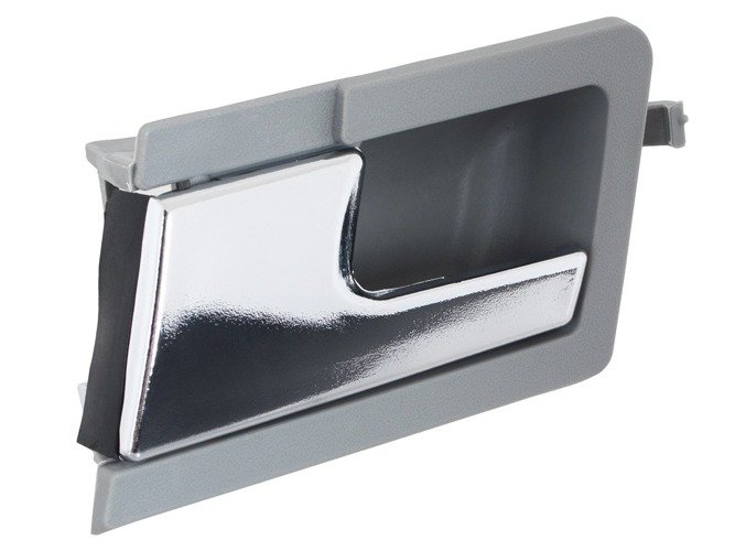 Türgriff VORNE LINKS Innen Fahrer Seite GRAU + CHROM für VW T4 IV ab 1990-2003