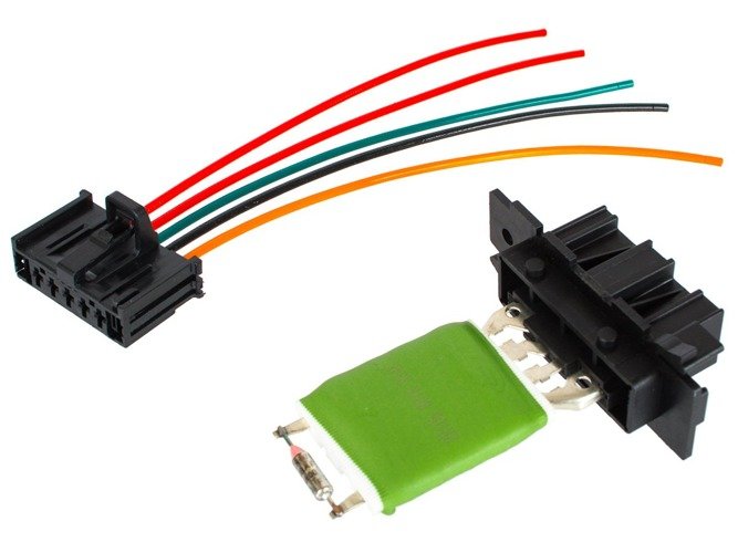 Widerstand Kabel für Heizung Lüftung Gebläse Klimaanlage für Opel Adam Corsa D E