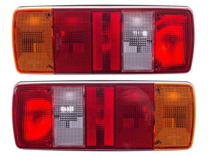 Heckleuchten Rückleuchten Links + Rechts für VW T4 IV MK4 T5 V MK5 LT Pritsche