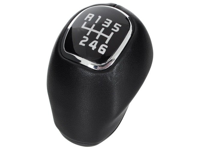 Schaltknauf Knauf SCHWARZ in 6-Gang für Kia Rio III / Sportage III / Venga