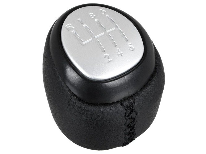 Schaltknauf Knauf 6-Gang SCHWARZ für Saab 9-3 ab 2003-2012