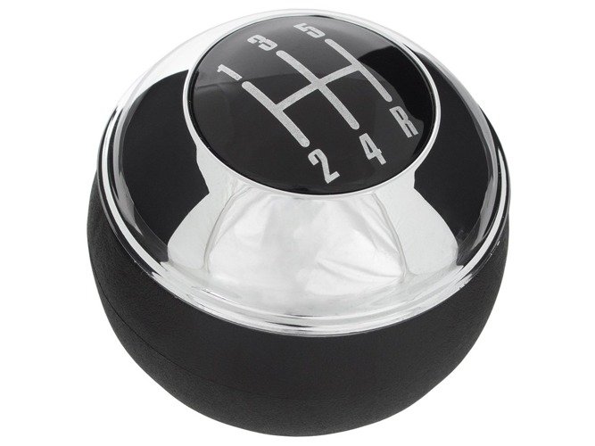 Schaltknauf Knauf SCHWARZ 5-Gang für Mini R50 2000-2006 /  R52 Cabrio 2002-2008