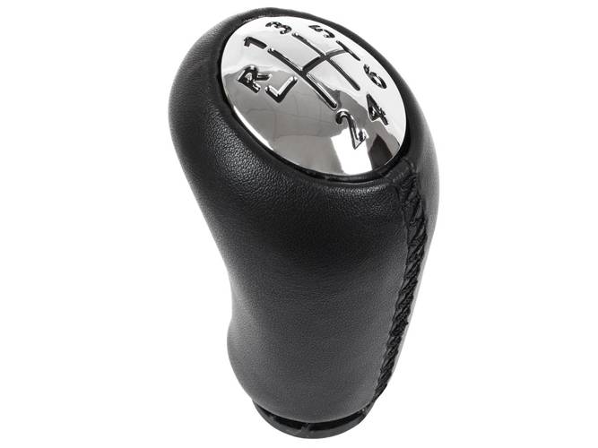 Schaltknauf Schwarz Chrom 6-Gang für Dacia Logan I ab 2004- / Logan MCV ab 2007-