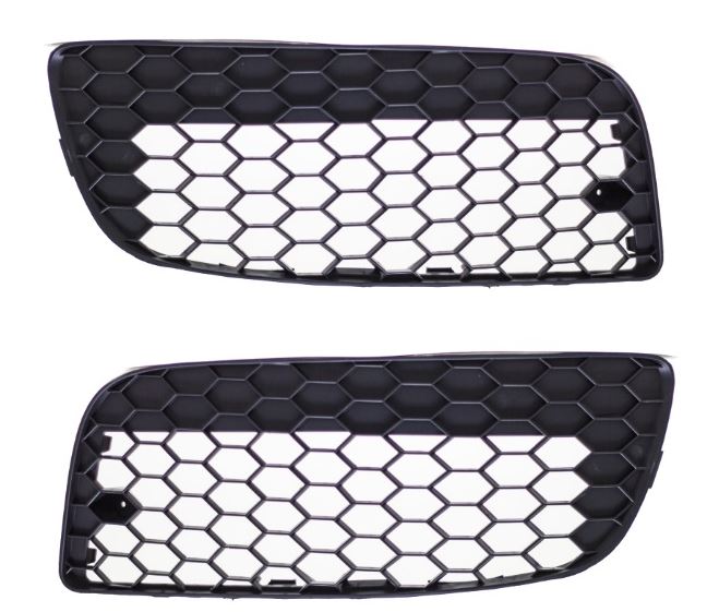 Stoßstange Gitter Wabe GESCHLOSSEN SET LINKS + RECHTS für VW Golf 5 V GTI