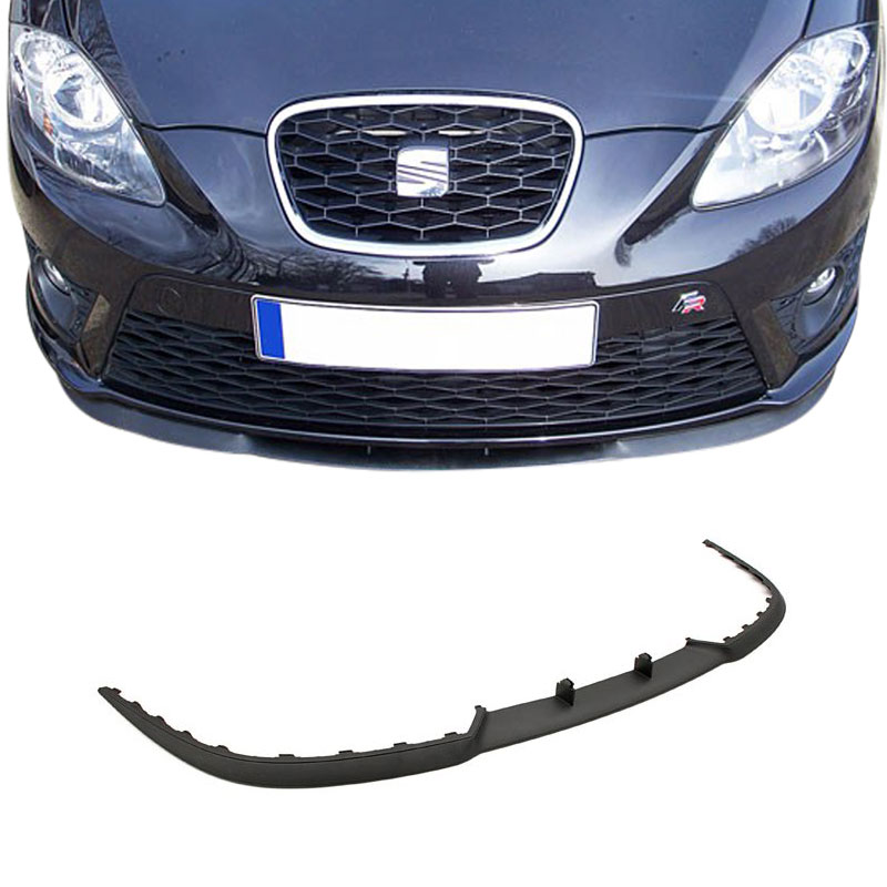 Cup Spoiler Lippe + CLIP SET Frontspoiler Stoßstange für Seat Leon 1P / Toledo