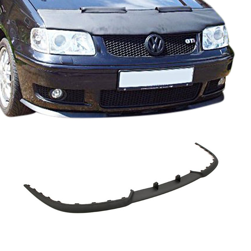 Cup Spoiler Lippe + CLIP SET Frontspoiler Stoßstange für VW Polo 6N / 6N2