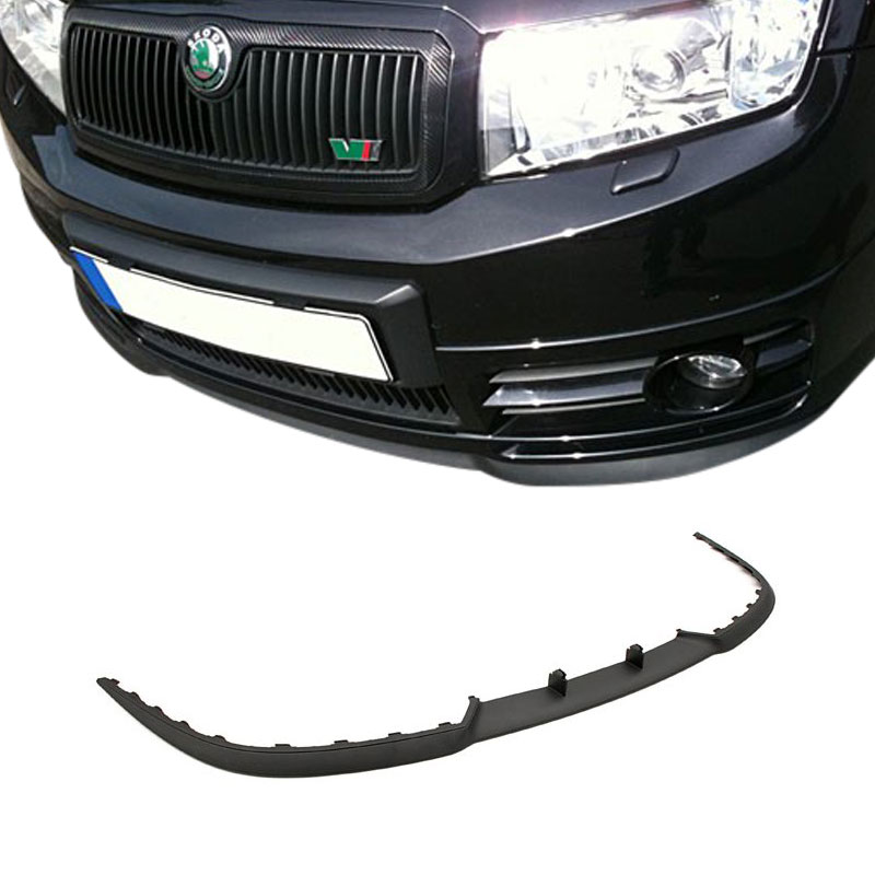 Cup Spoiler Lippe + CLIP SET Frontspoiler Stoßstange für Skoda Fabia 1 6Y