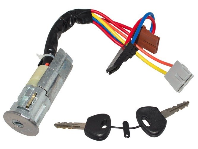 Zündschloss Schloss + 2x Schlüssel für Peugeot 106 I II 806 Expert Partner