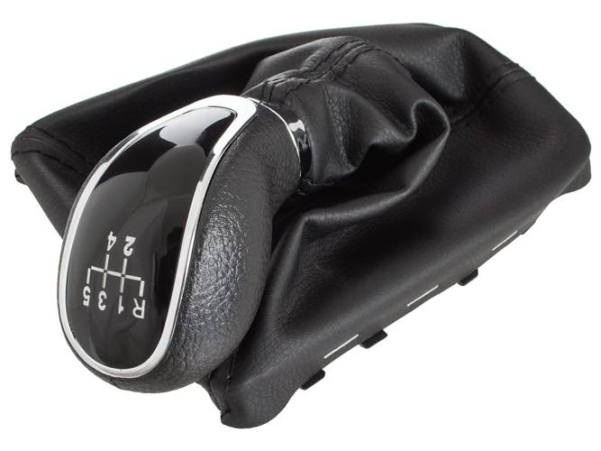 Schaltknauf Knauf Schaltmanschette Rahmen 5-Gang für Opel Astra IV J 2009-