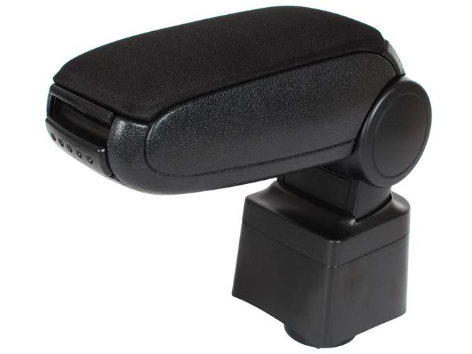 Mittelarmlehne Armlehne KLAPPBAR Textil Schwarz für VW Polo V 6R 2009-