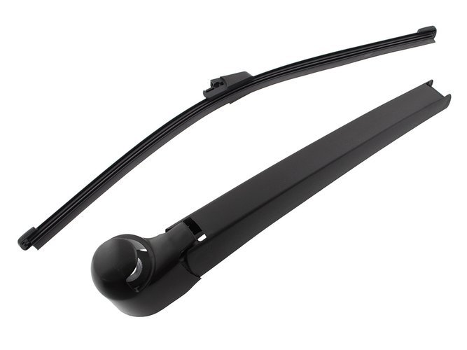 Scheibenwischer Heckwischer Arm Kappe SET für Skoda Fabia II 5J 2007-
