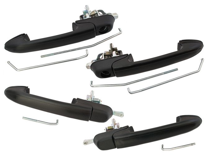 4x Türgriff Außen LINKS RECHTS VORNE HINTEN für Fiat Brava Bravo Marea 1995-2001