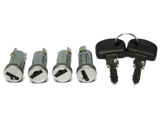 4x Türschloss 2x Schlüssel für Fiat Ducato I Peugeot J5 Citroen C25 1982-1994