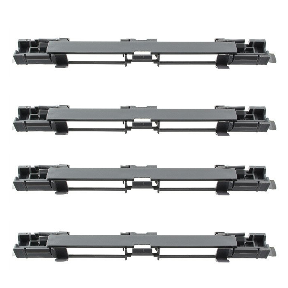 4x Träger Dachträger Leiste Abdeckung GRAU für Opel Astra H / Zafira B