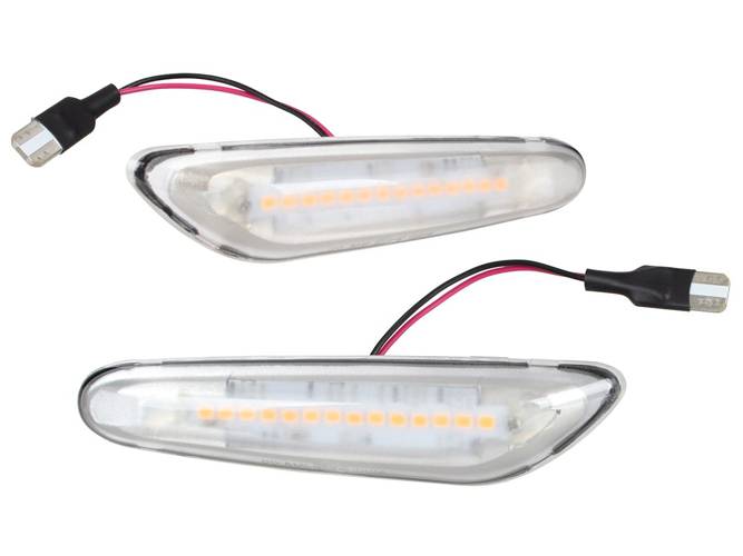 2x Premium LED Seitenblinker für BMW 3er E46 E90 E91 E92 E93 F30 E81 E82 E87 E88