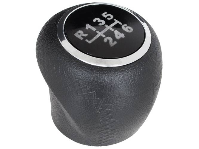 Schaltknauf Knauf Schwarz 5-Gang für Fiat Grande Punto 199 2005- / Linea 2007-