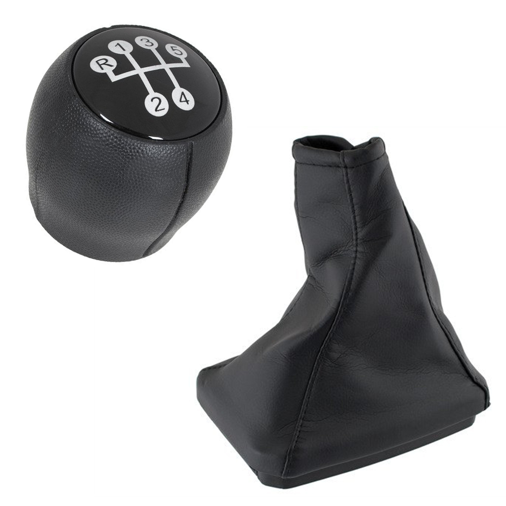 5-Gang Schaltknauf Knauf Schaltmanschette Rahmen für Opel Corsa C 2000-2012