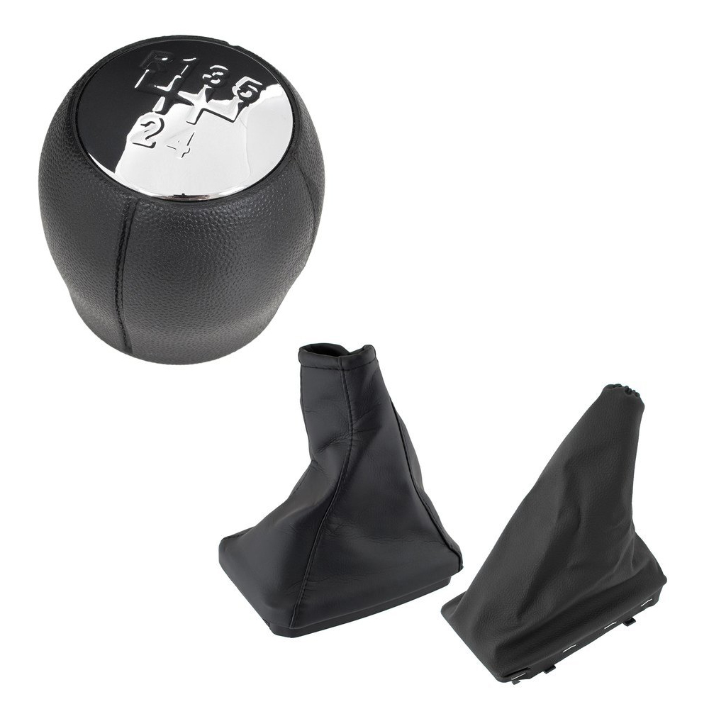 5-Gang Schaltknauf Schaltmanschette Rahmen Handbremse für Opel Corsa C 2000-2012