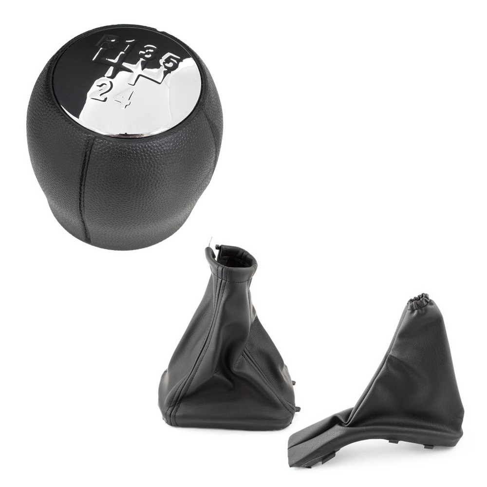 5-Gang Schaltknauf Schaltmanschette Rahmen Handbremse für Opel Astra G 1998-2009