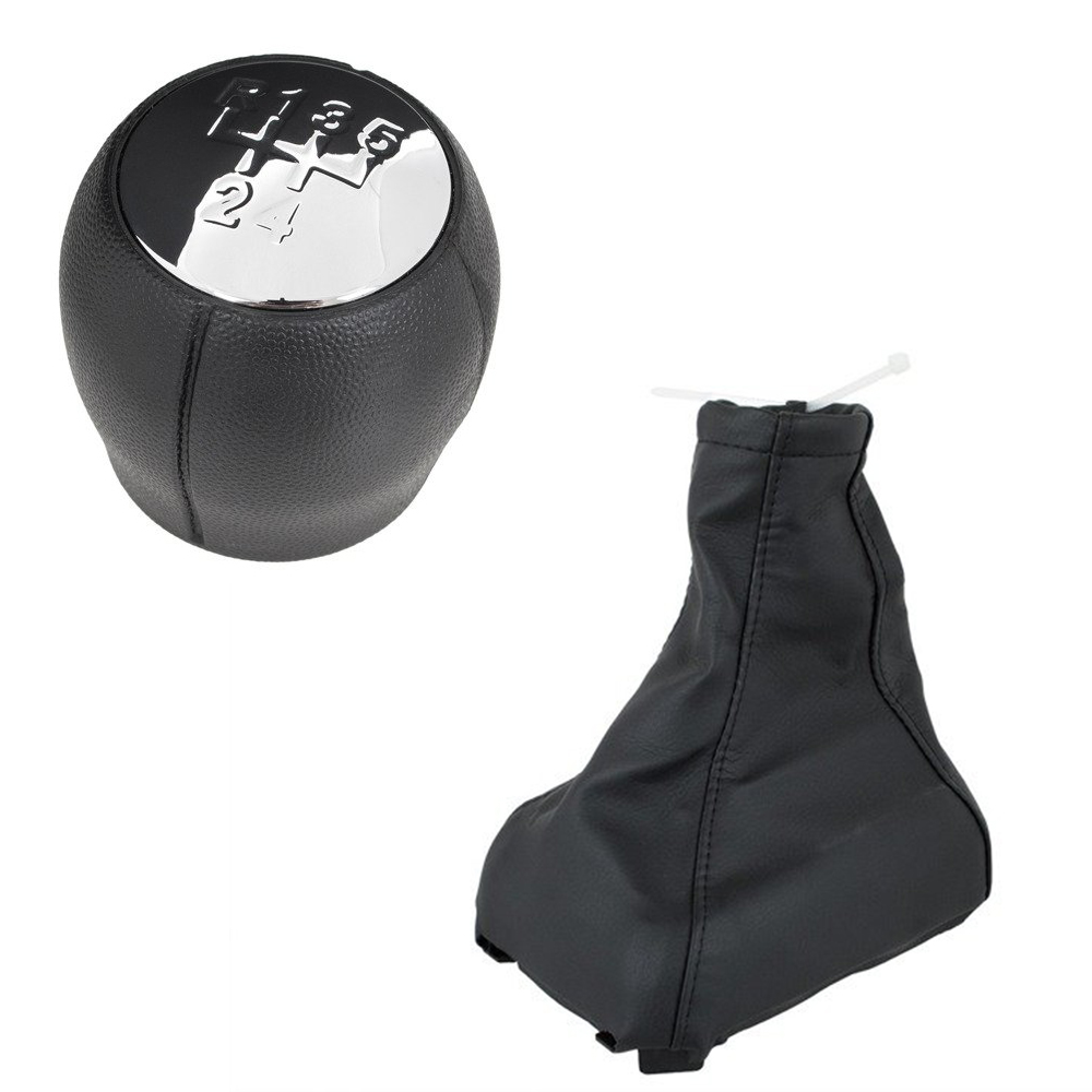 Schaltknauf Knauf Schaltmanschette Rahmen 5-Gang für Opel Corsa B 1993-2000