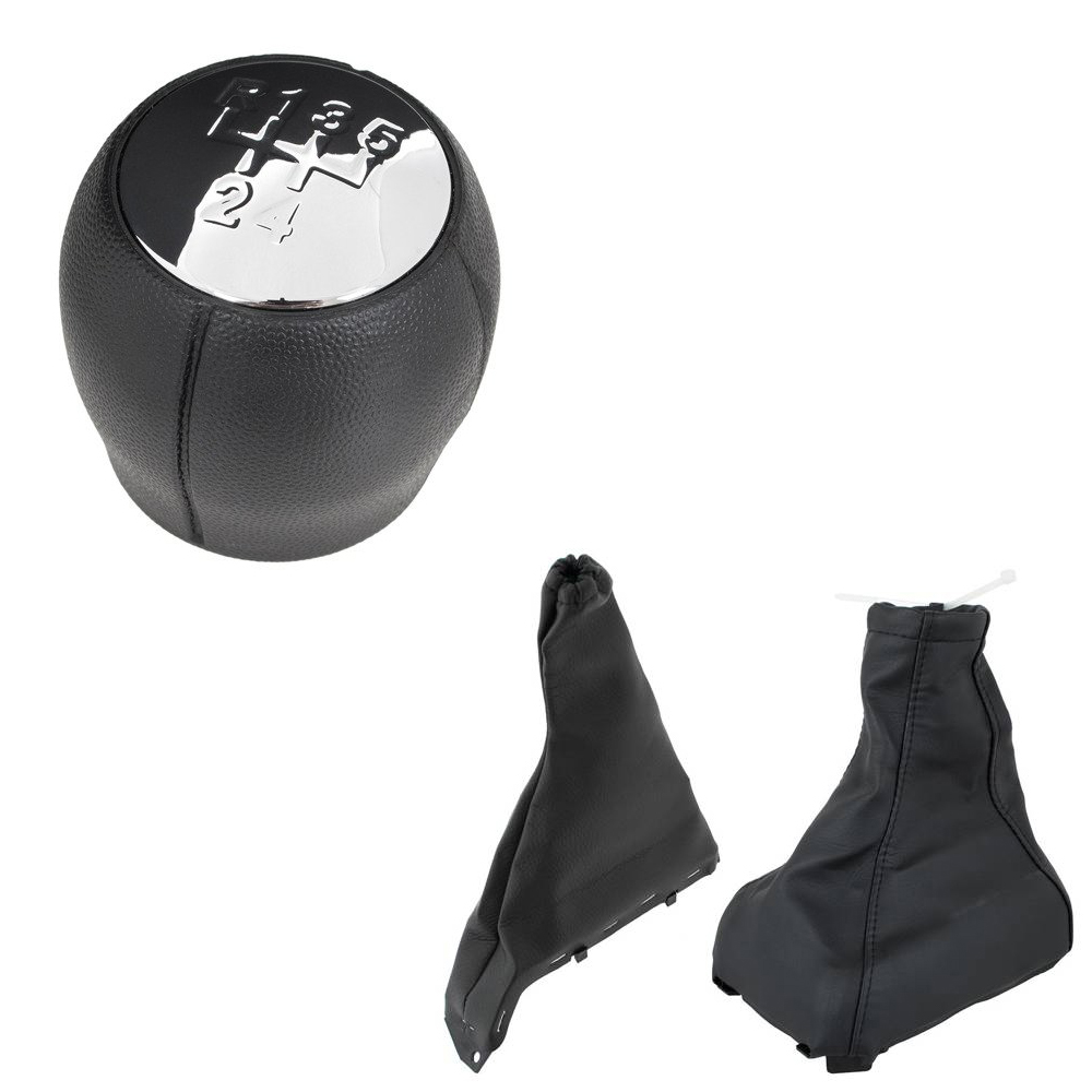Schaltknauf 5-Gang Schaltmanschette Rahmen Handbremse für Opel Astra F 1991-2002