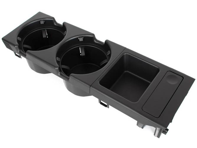 Bechherhalter Getränkehalter + Ablagefach Münzfach Ablage für BMW E46 1997-2007