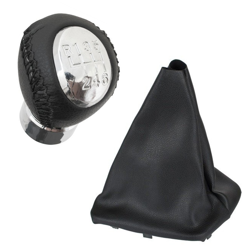 Schaltknauf 6-Gang + Schaltmanschette für Mazda Premacy CP 1999-2005