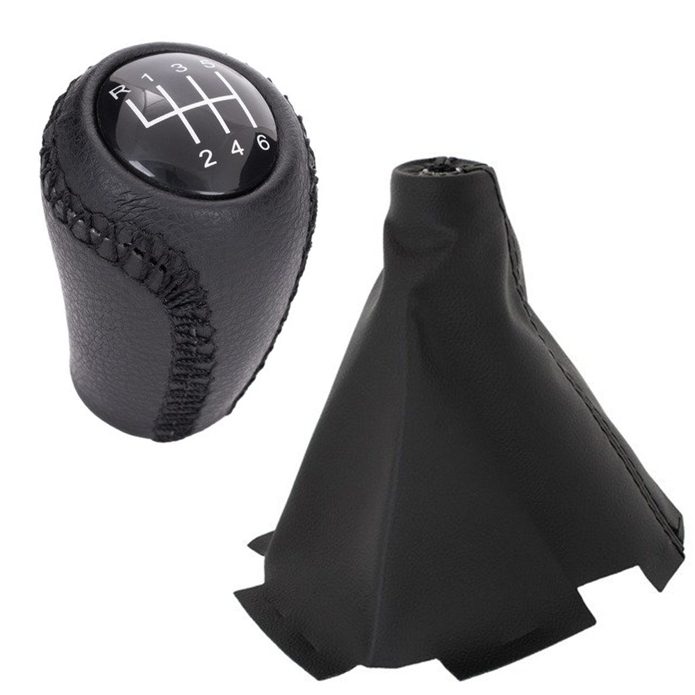 Schaltknauf Knauf 6-Gang + Schaltmanschette für Mazda 3 BK Facelift 2006-2012