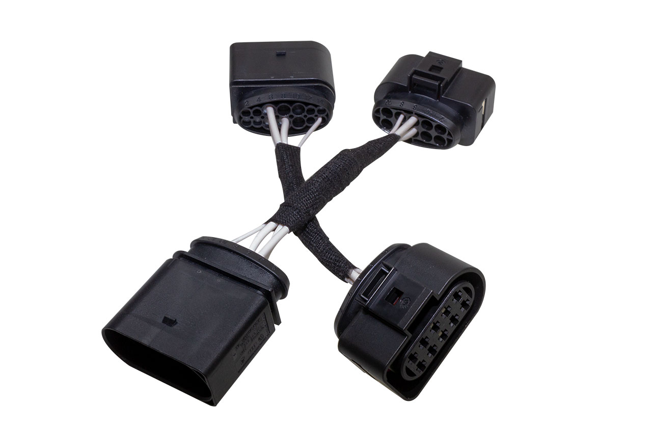 Original Kufatec Adapter Scheinwerfer XENON auf HALOGEN für VW Scirocco III 138