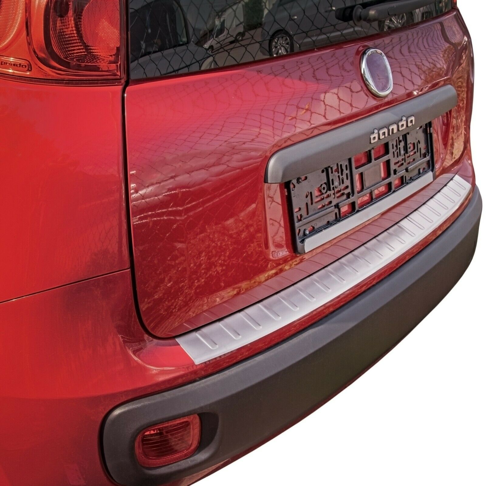 MIT ABKANTUNG LADEKANTENSCHUTZ MATT für Fiat Panda (Typ 312 / 319) ab 2012-