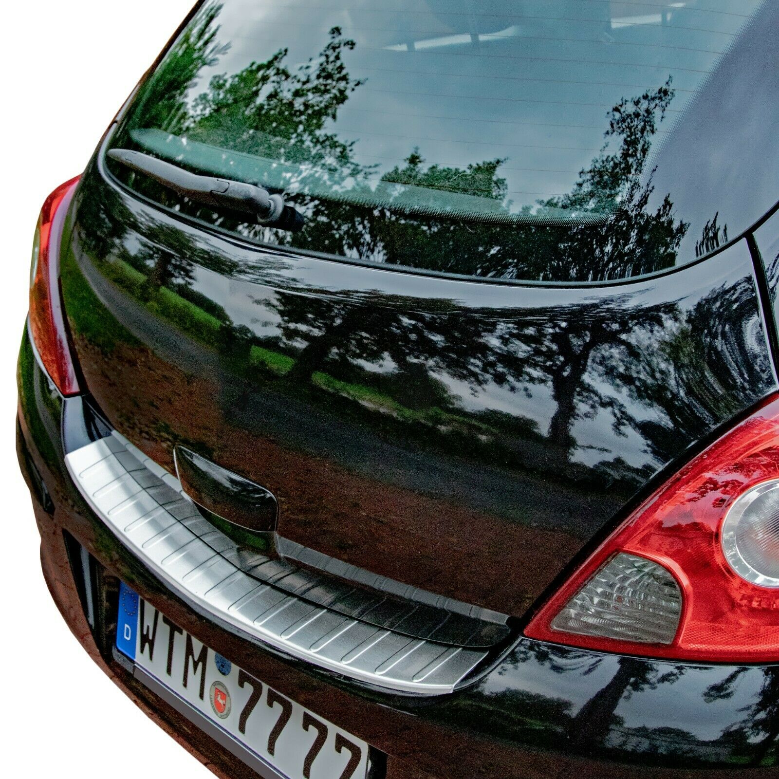 MIT ABKANTUNG LADEKANTENSCHUTZ MATT für Opel Corsa D ab 2006-2014